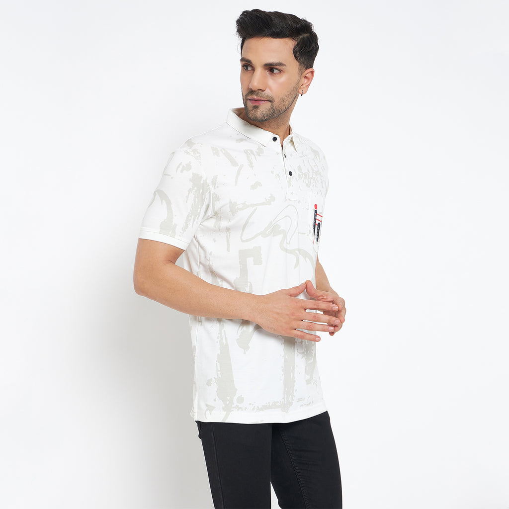 Duke Urban Men Half Sleeve Cotton T-Shirt (LF7118)