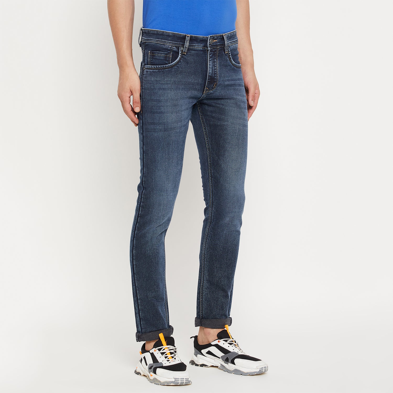 Duke Urban Men Slim Fit Stretchable Jeans (SDD5591)