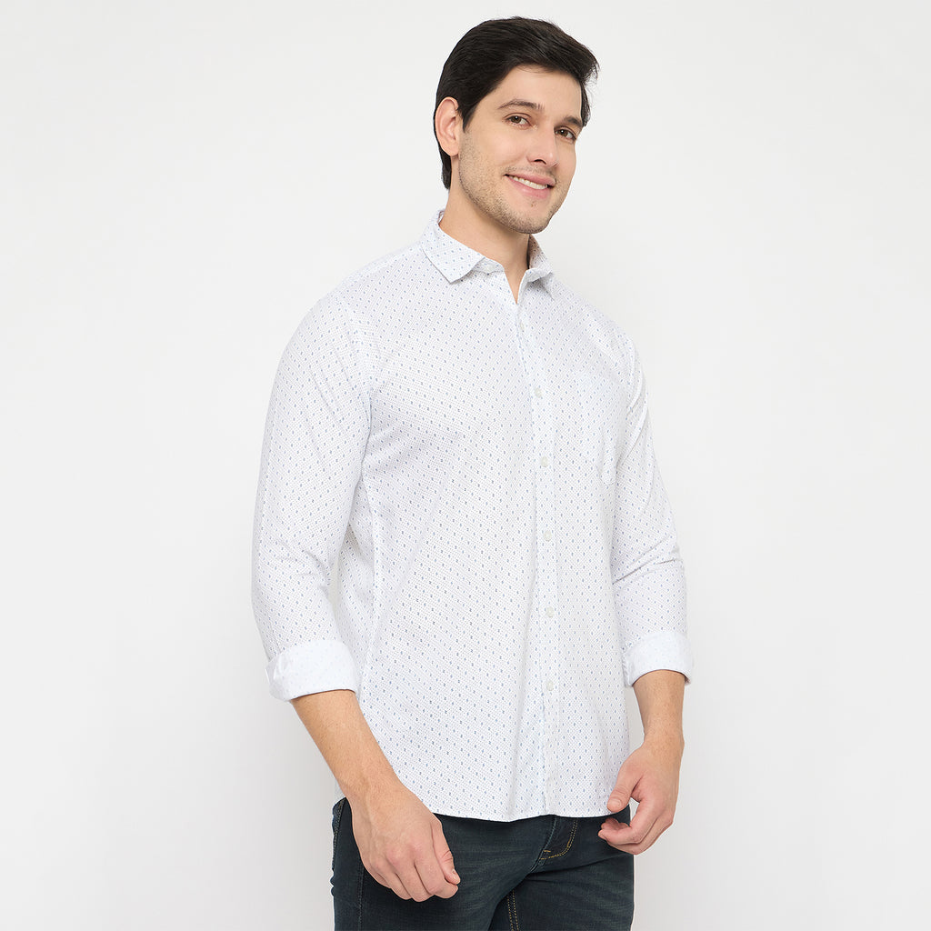 Duke Urban Men Full Sleeve Cotton Shirt (SDO8PRBA)