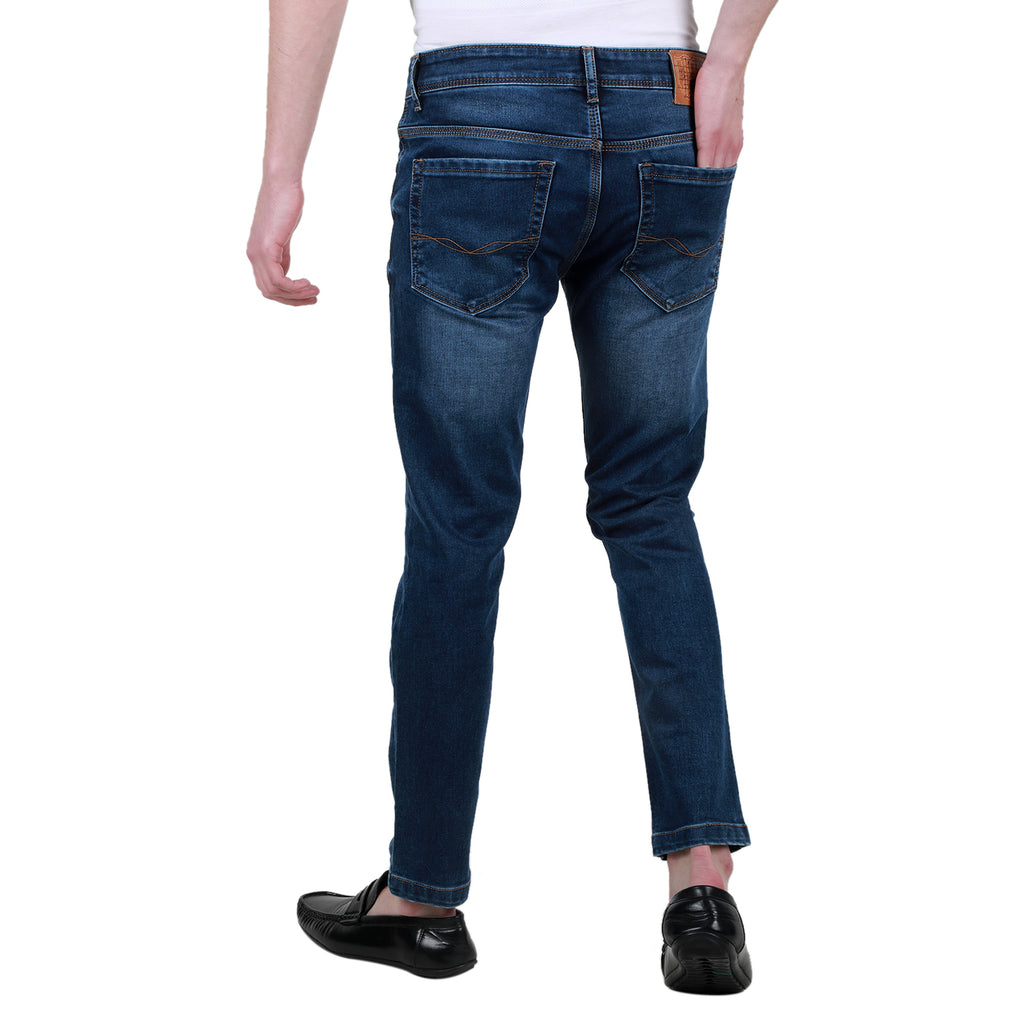 Duke Urban Men Stretchable Ankle Length Slim Fit Jeans (SDD5460)