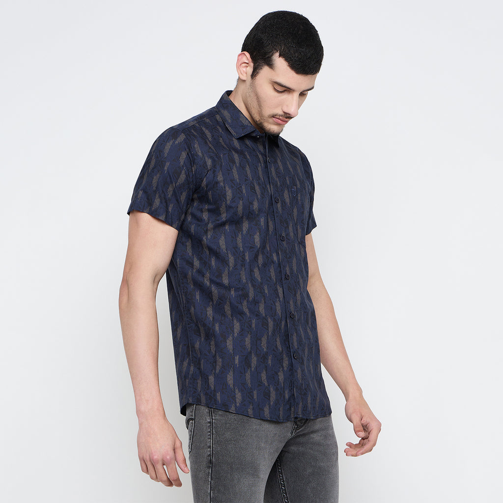 Duke Urban Men Half Sleeve Cotton Shirt (SDO4PRAI)