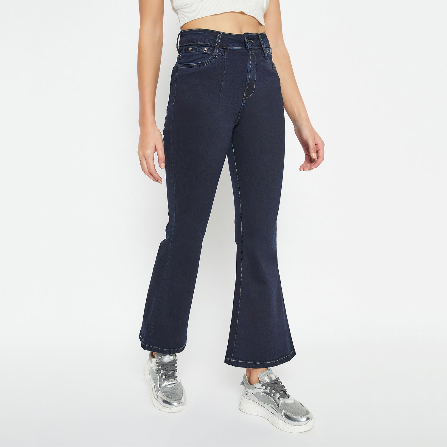 Duke Urban Women Boot Cut Stretchable Jeans (SDD6740)