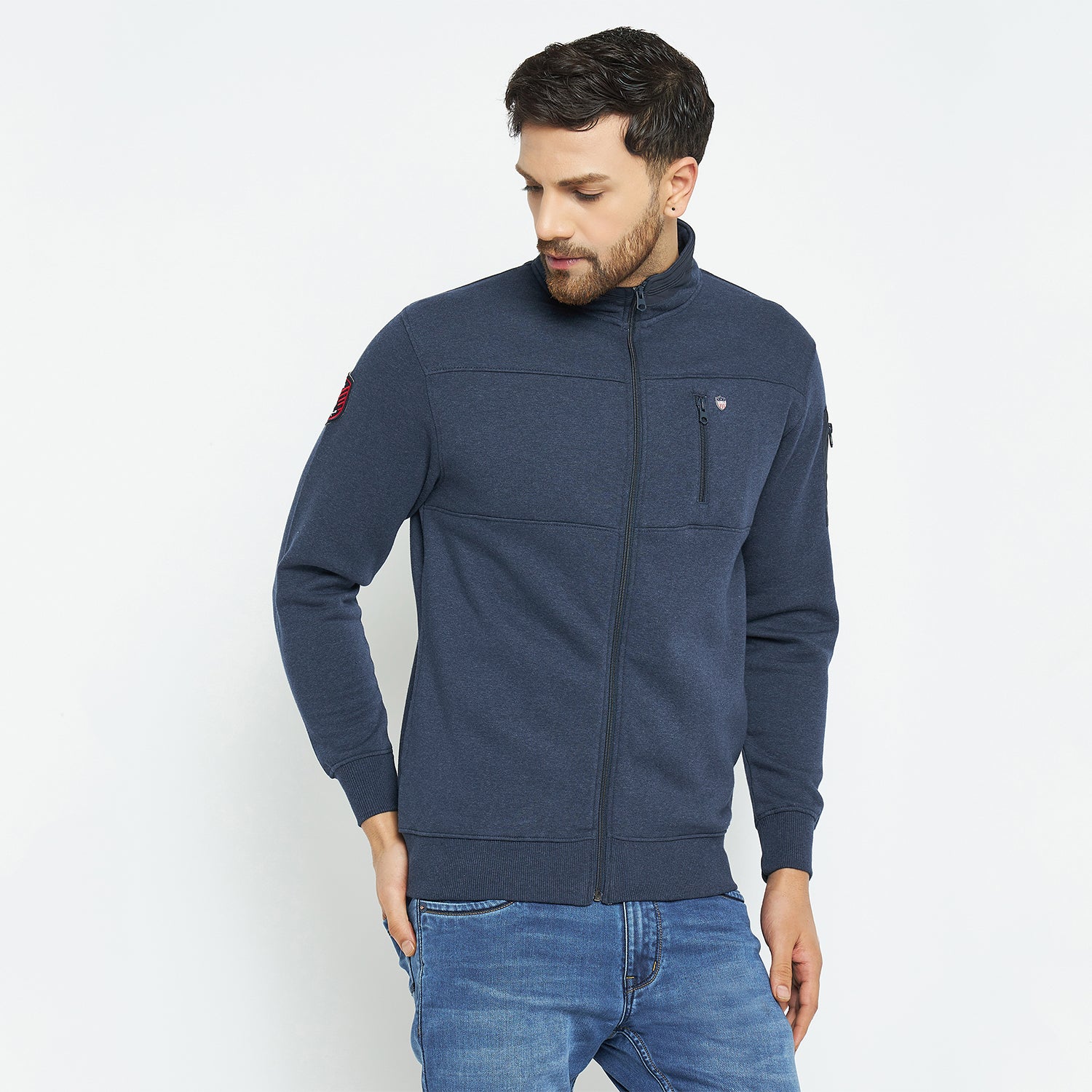 Duke Urban Men Zipper Sweatshirt (LF6326)
