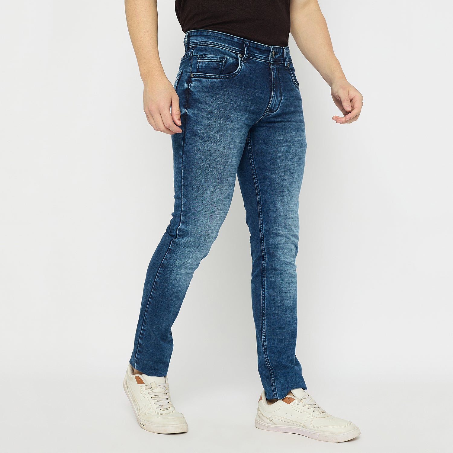 Duke Urban Men Narrow Bottom Stretchable Jeans (SDD5734N)