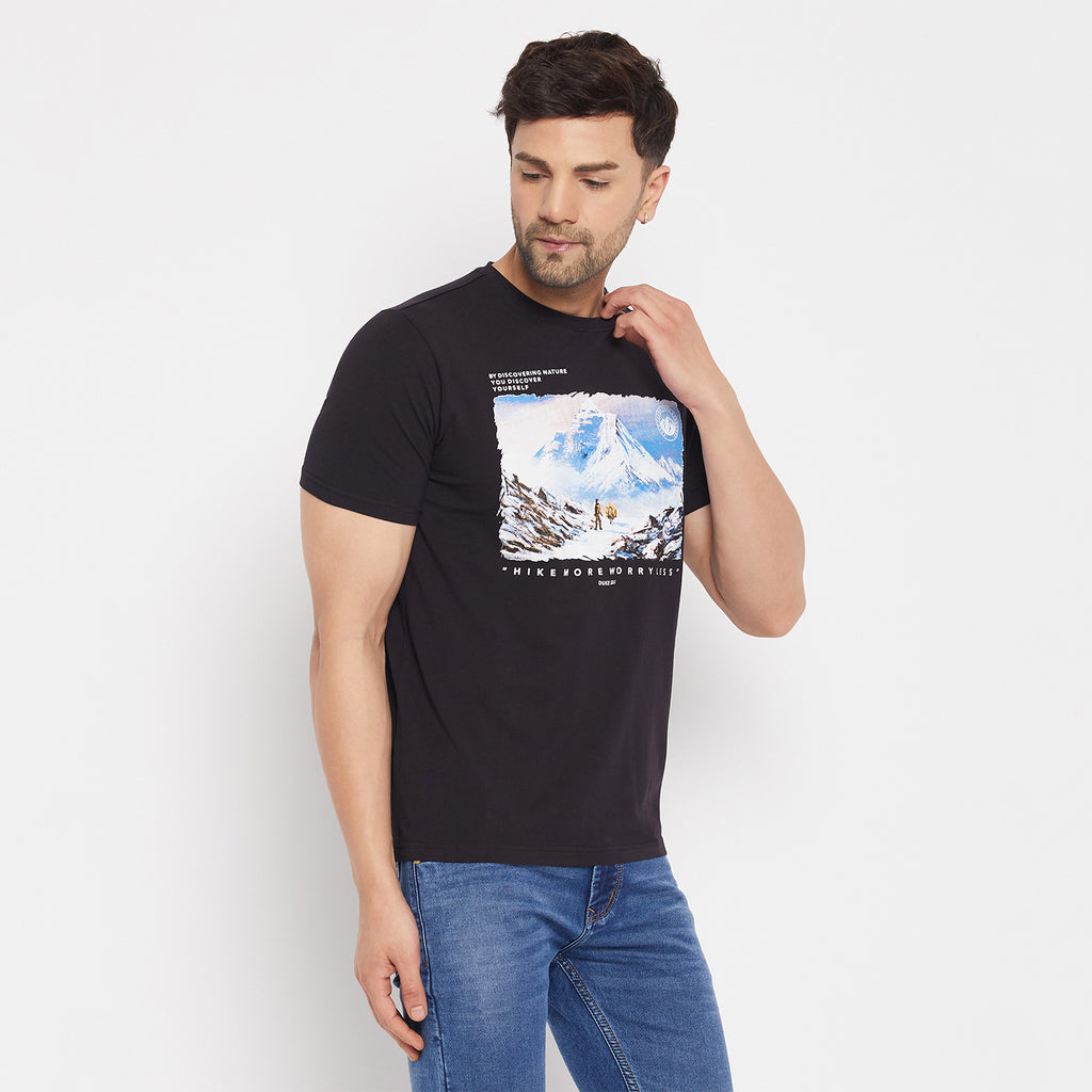 Duke Stardust Men Half Sleeve Cotton T-shirt (MLF5746)