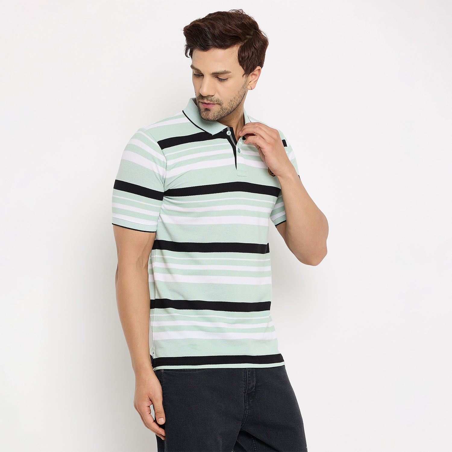 Duke Urban Men Half Sleeve Cotton T-shirt (LF7201)