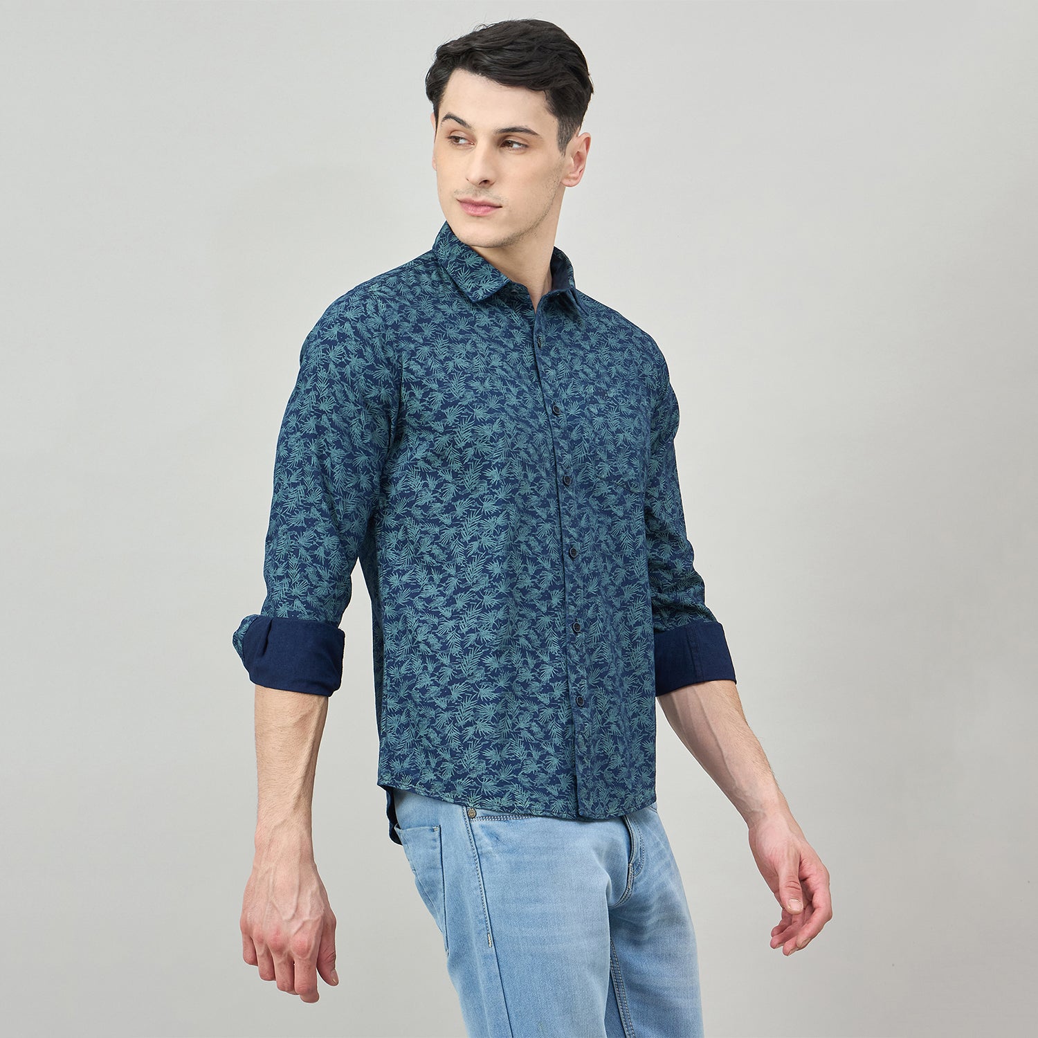 Duke Urban Men Full Sleeve Cotton Shirt (SDO7PRIE)