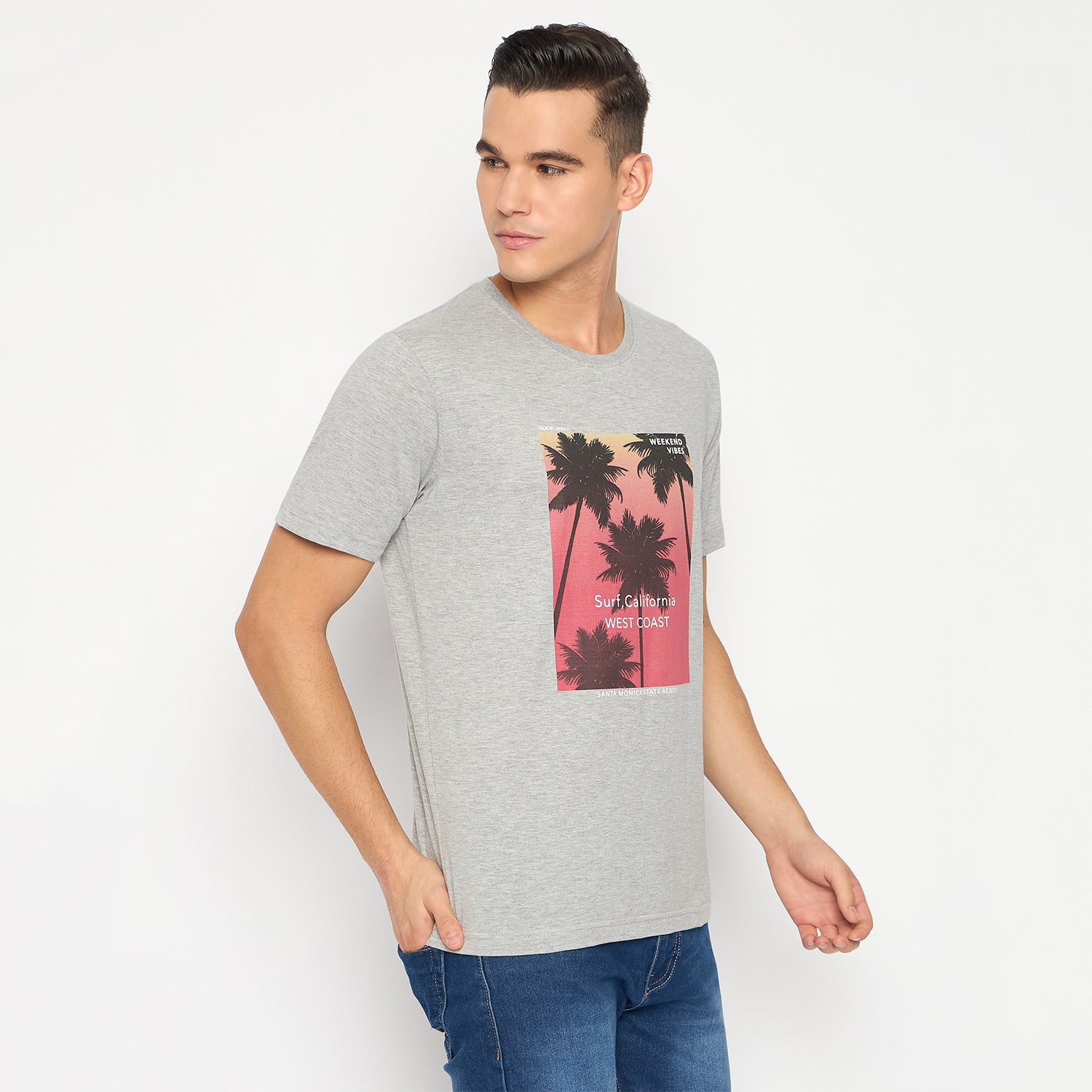 Duke Urban Men Half Sleeve Cotton T-shirt (ONLF285)