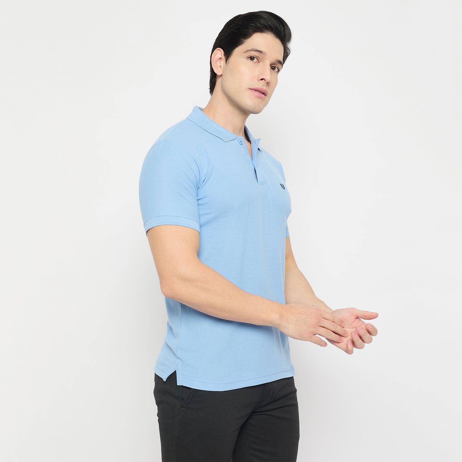 Duke Urban Men Half Sleeve Cotton Collared Tshirt (MSD65)