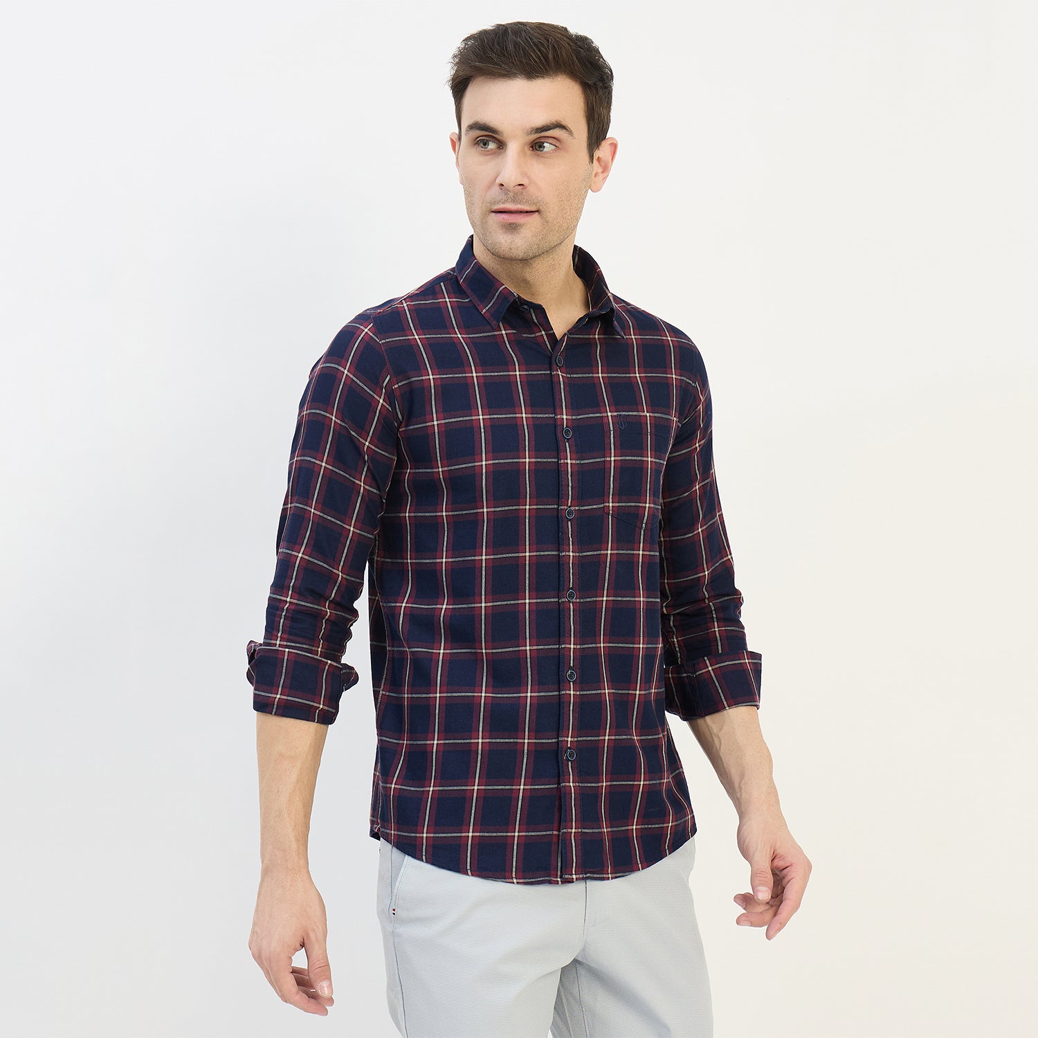 Duke Urban Men Full Sleeve Cotton Shirt (SDO9028)