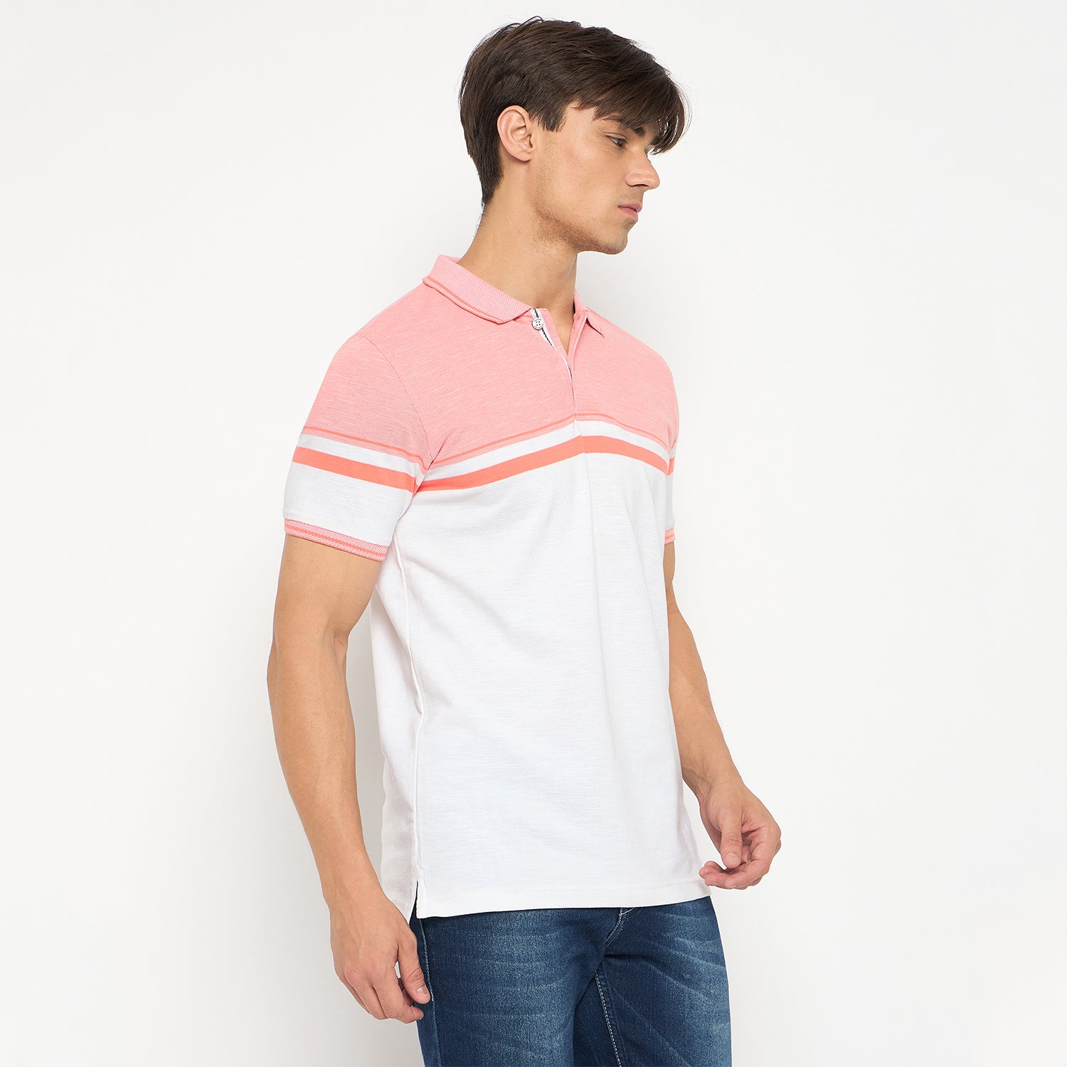 Duke Urban Men Half Sleeve Cotton T-shirt (LF7026)