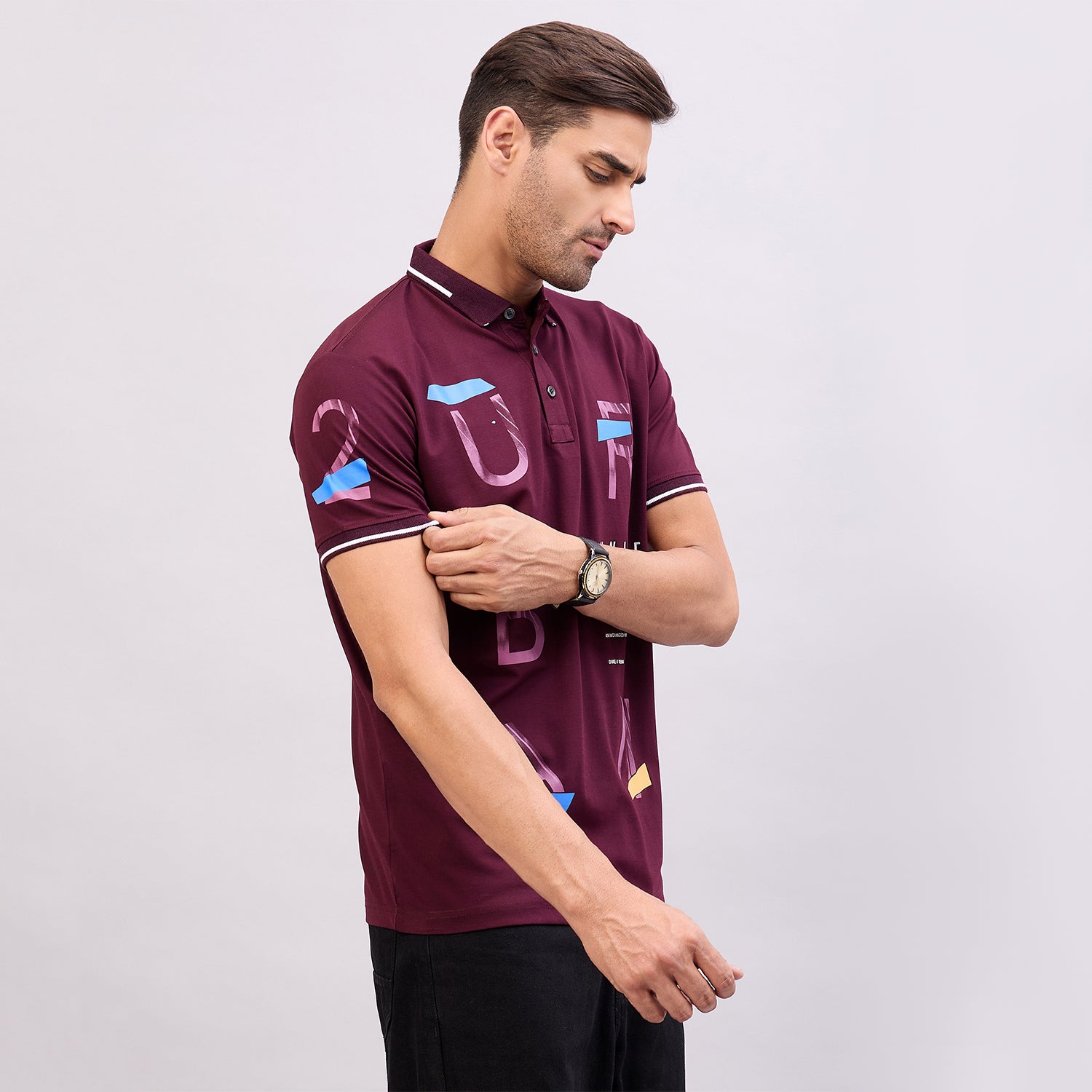 Duke Urban Men Half Sleeve Cotton Polo Tshirt (ON3053)