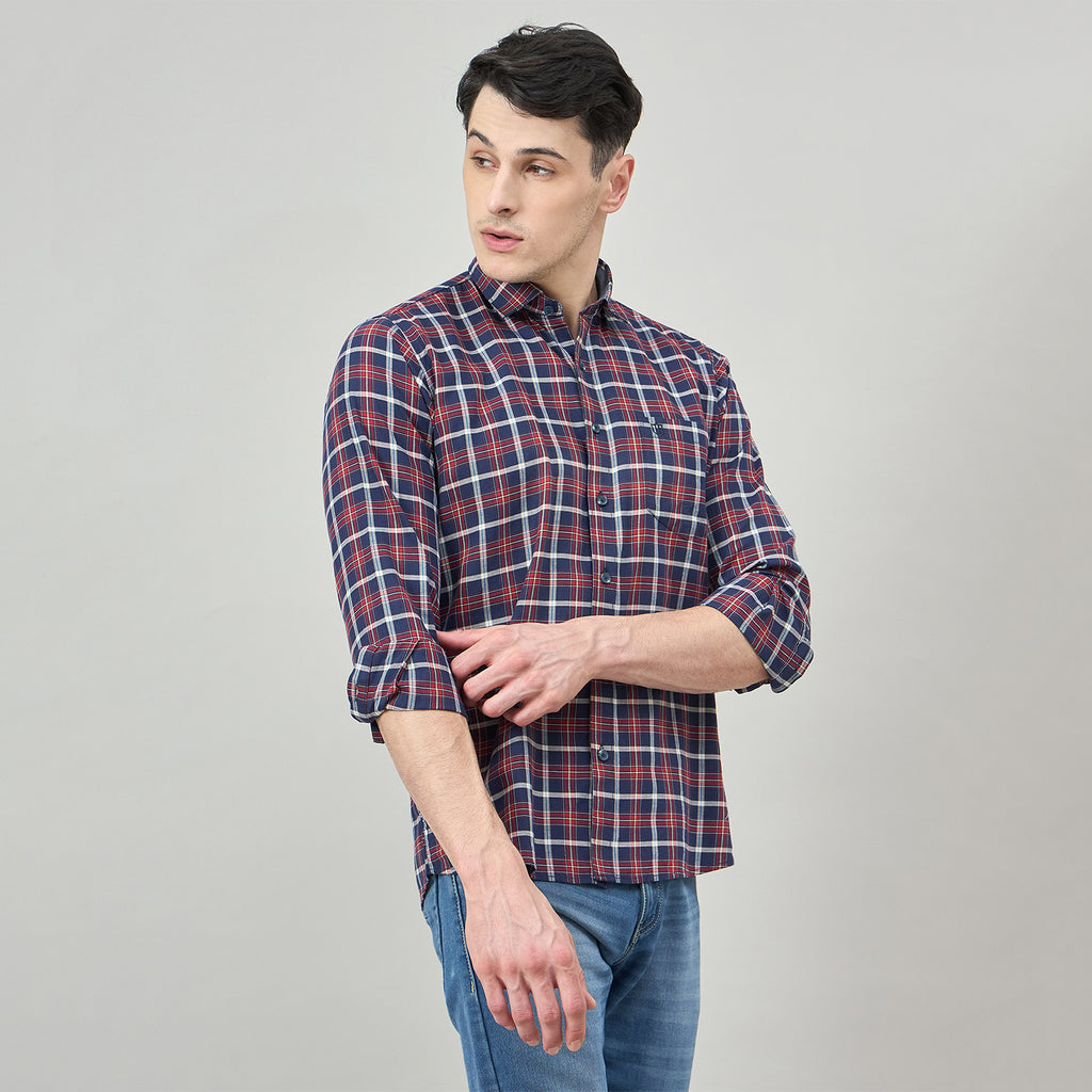 Duke Urban Men Full Sleeve Cotton Shirt (SDO8CKAQ)