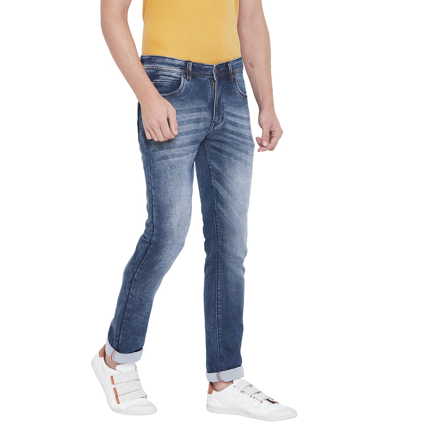 Duke Stardust Men Stretchable Slim Fit Jeans (SDD8198)