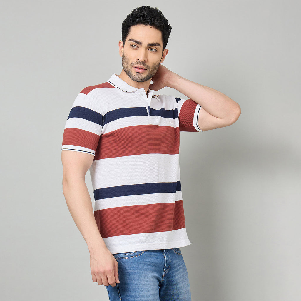 Duke Urban Men Half Sleeve Cotton Tshirt (LF7647)