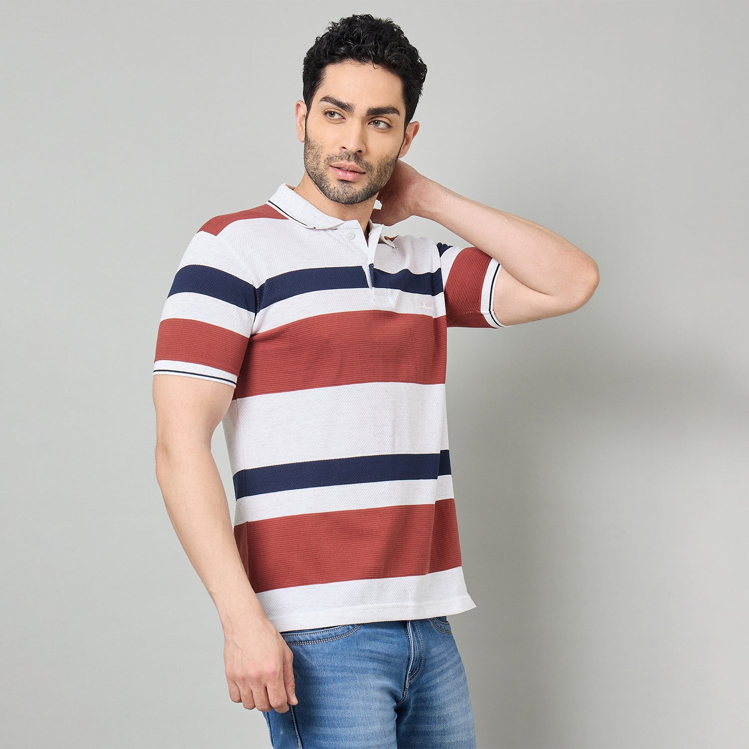 Duke Urban Men Half Sleeve Cotton Tshirt (LF7647)
