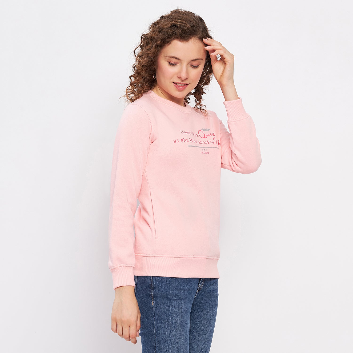 Duke Urban Women Printed Sweatshirt (LFX872)