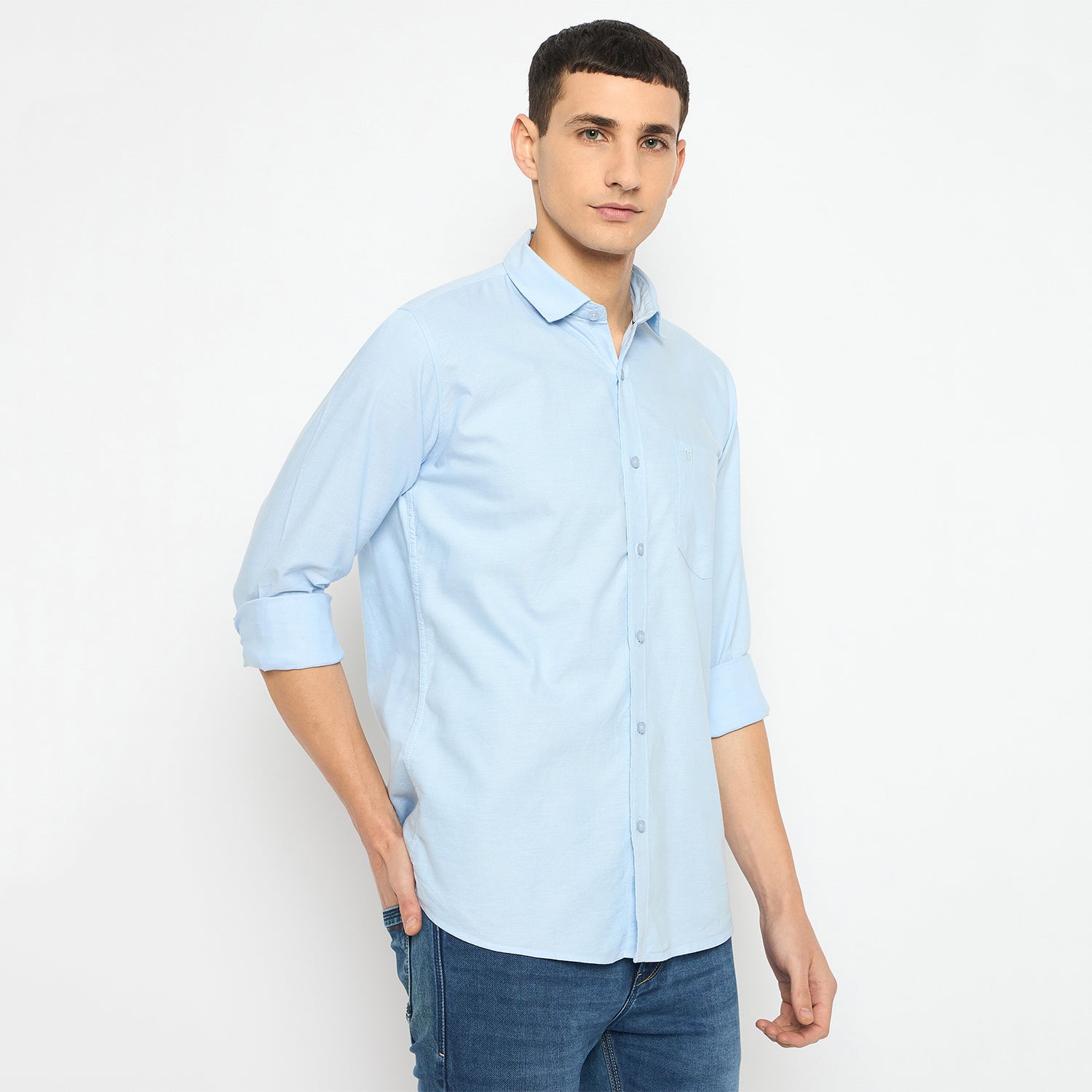 Duke Urban Men Full Sleeve Cotton Shirt (SDO8PLOA)