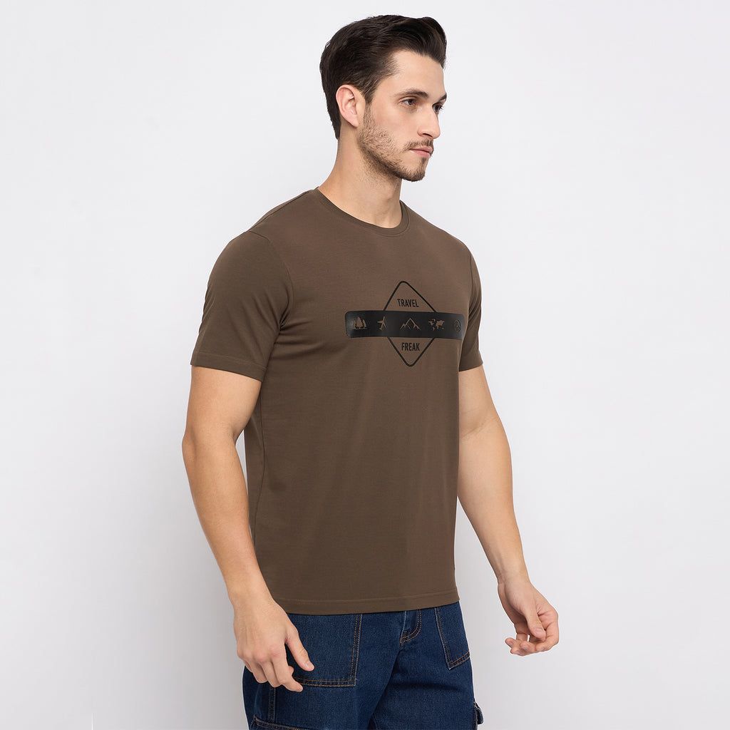 Duke Urban Men Half Sleeve Cotton T-shirt (LF7296)