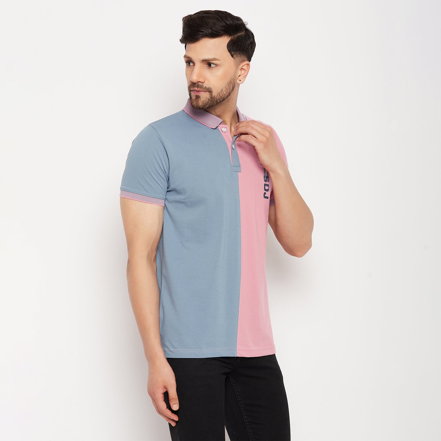 Duke Stardust Men Half Sleeve Cotton T-shirt (LF5853)