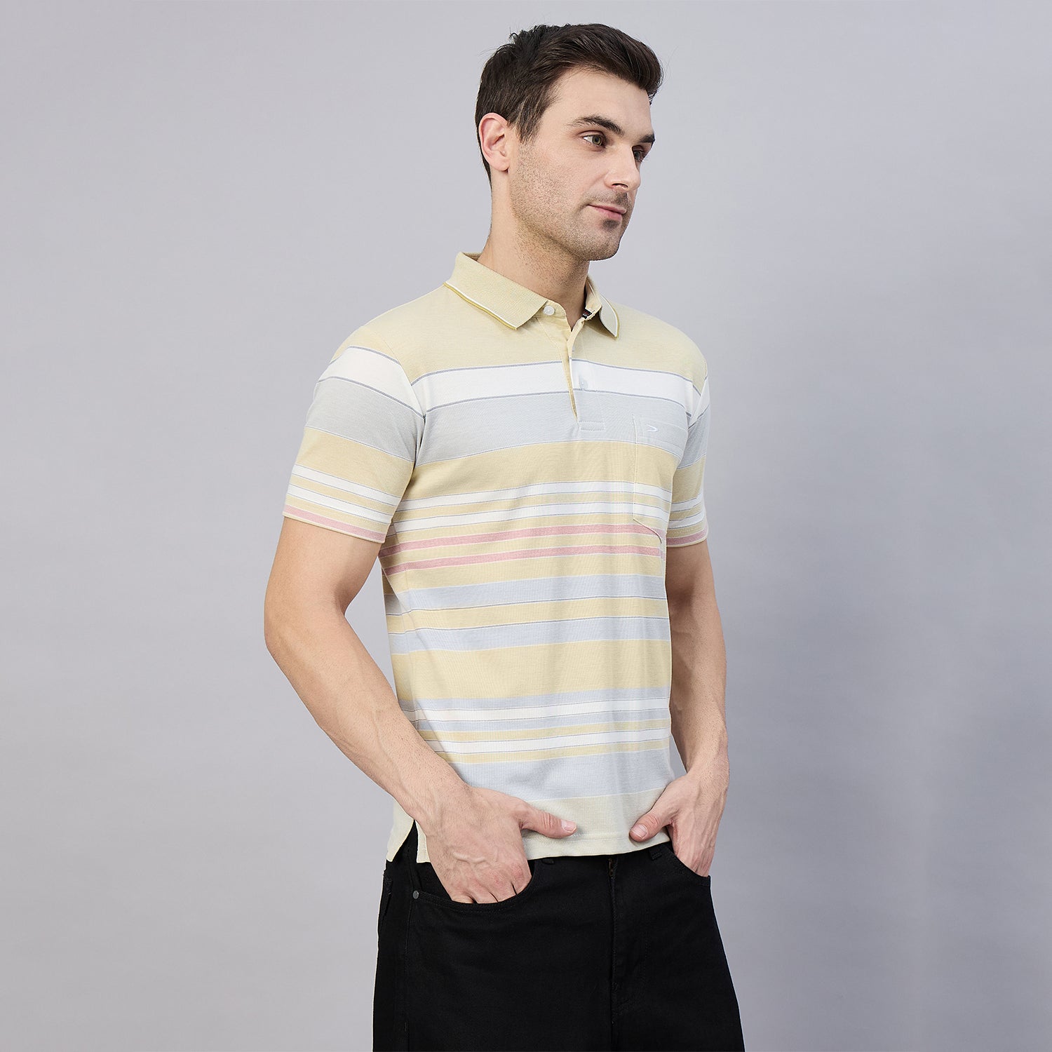 Duke Urban Men Half Sleeve Cotton Polo Tshirt (ON2037)