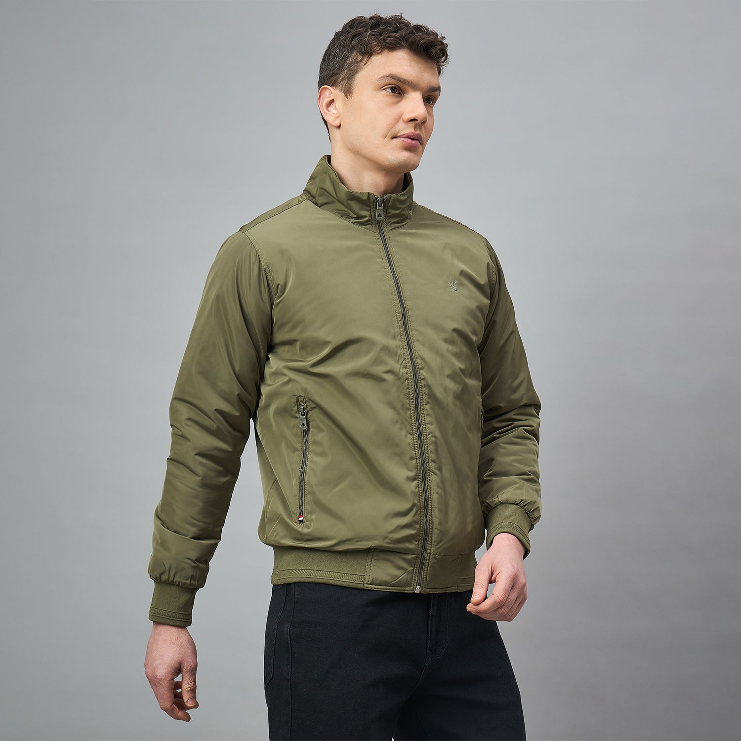 Duke Urban Men Full Sleeve High Neck Casual Jacket (SDZ2374)