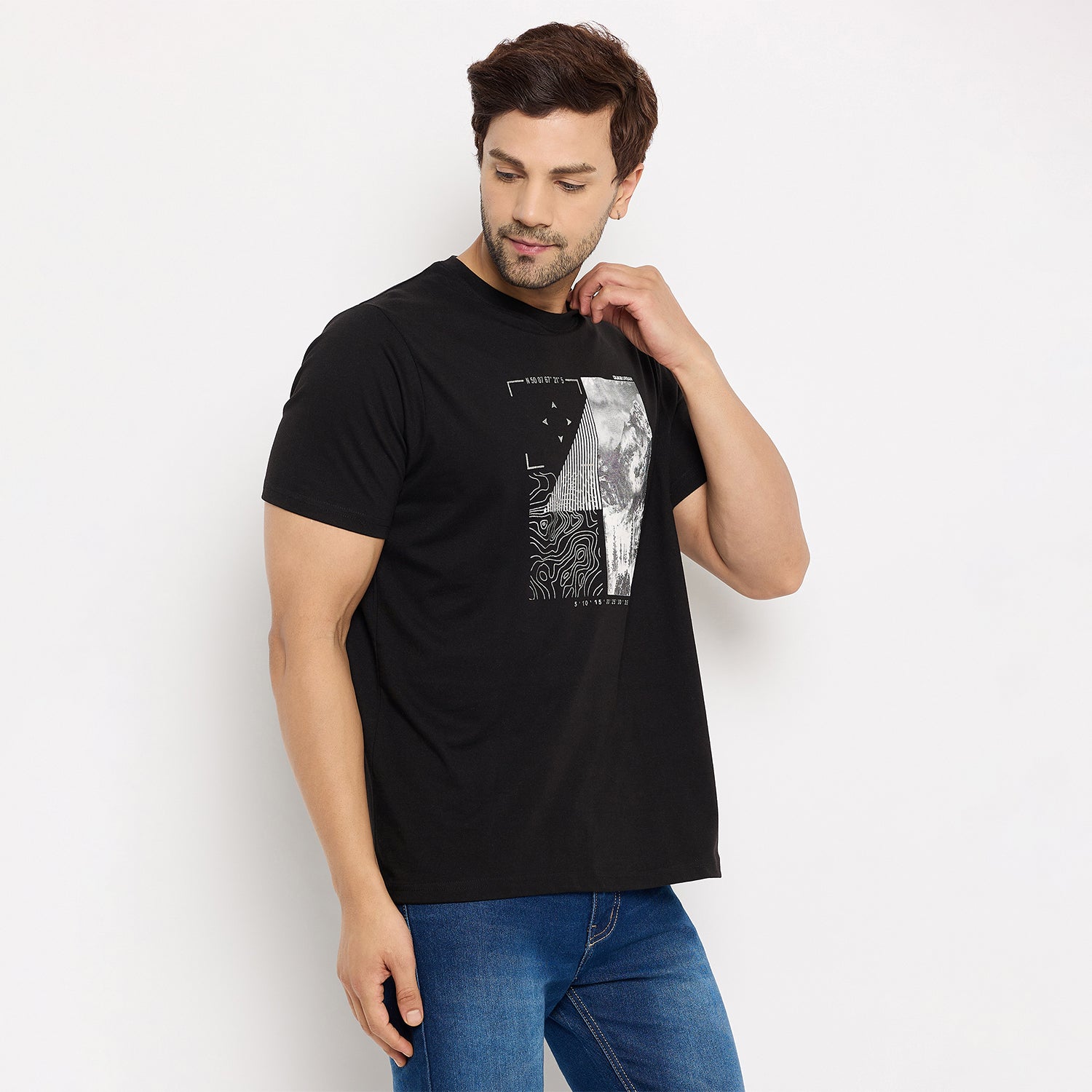 Duke Urban Men Half Sleeve Cotton T-shirt (ONLF288)