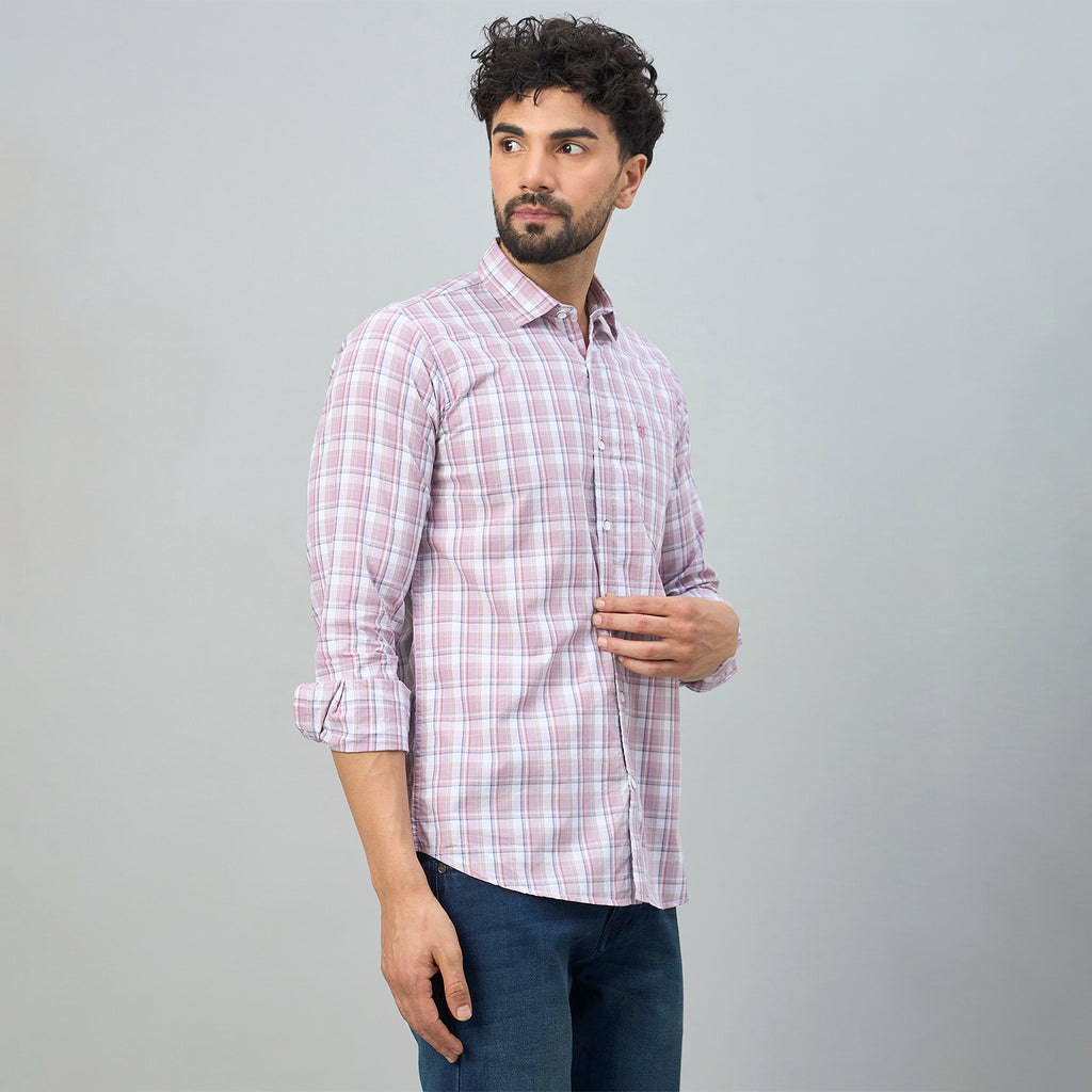Duke Urban Men Shortstyle Checkered Shirt (SDO9CKT)