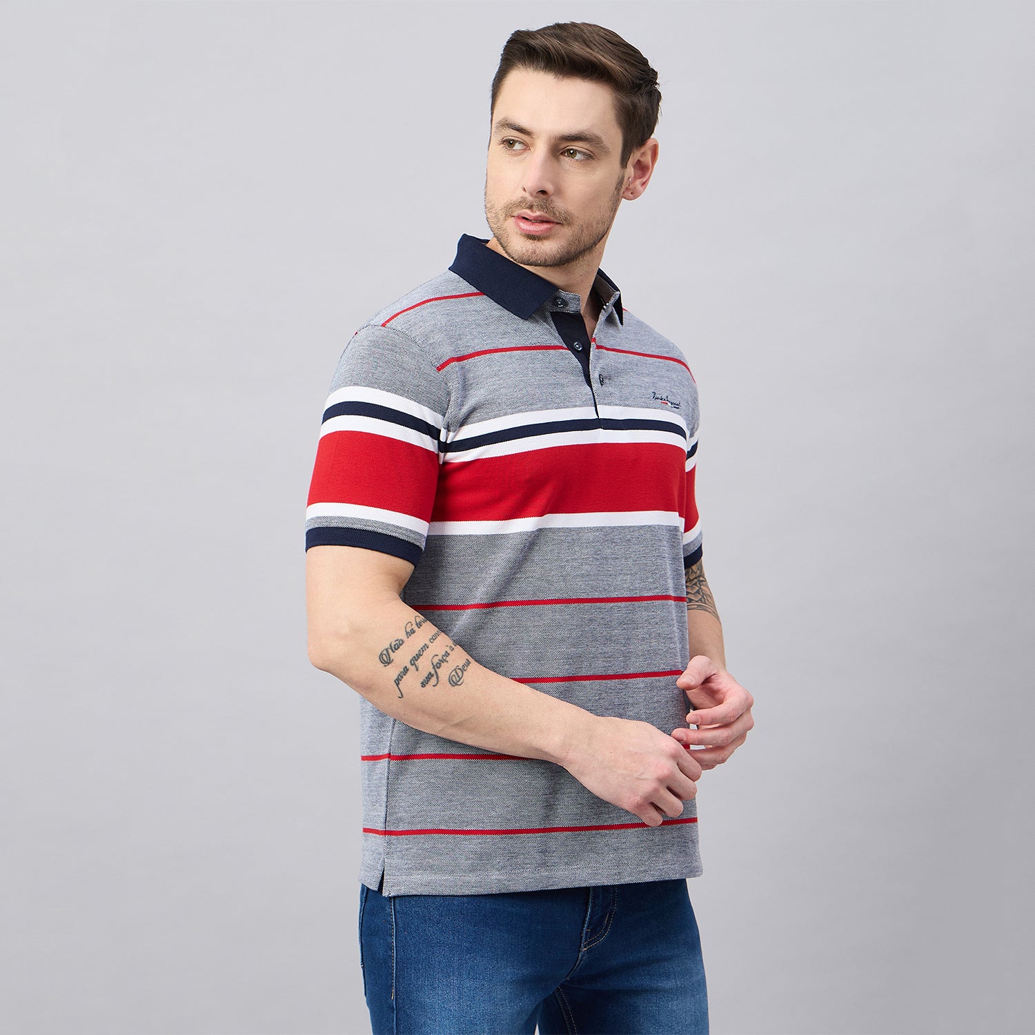 Duke Urban Men Half Sleeve Cotton Polo Tshirt (ON2090)