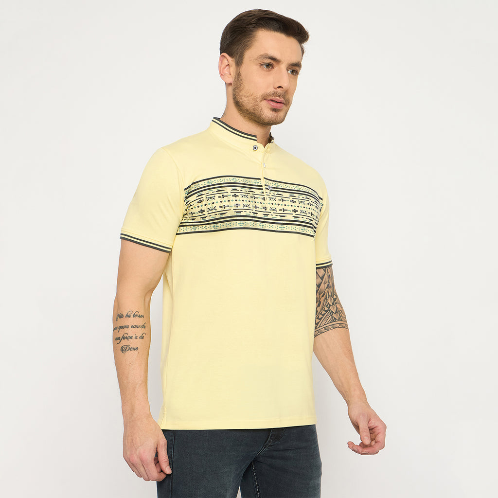 Duke Urban Men Half Sleeve Cotton Tshirt (LF7414)