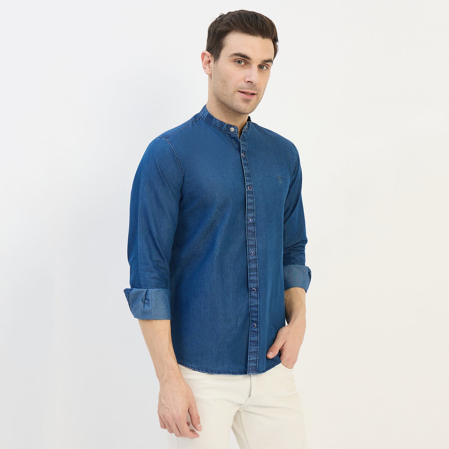Duke Urban Men Full Sleeve Cotton Shirt (SDO9PLIB)