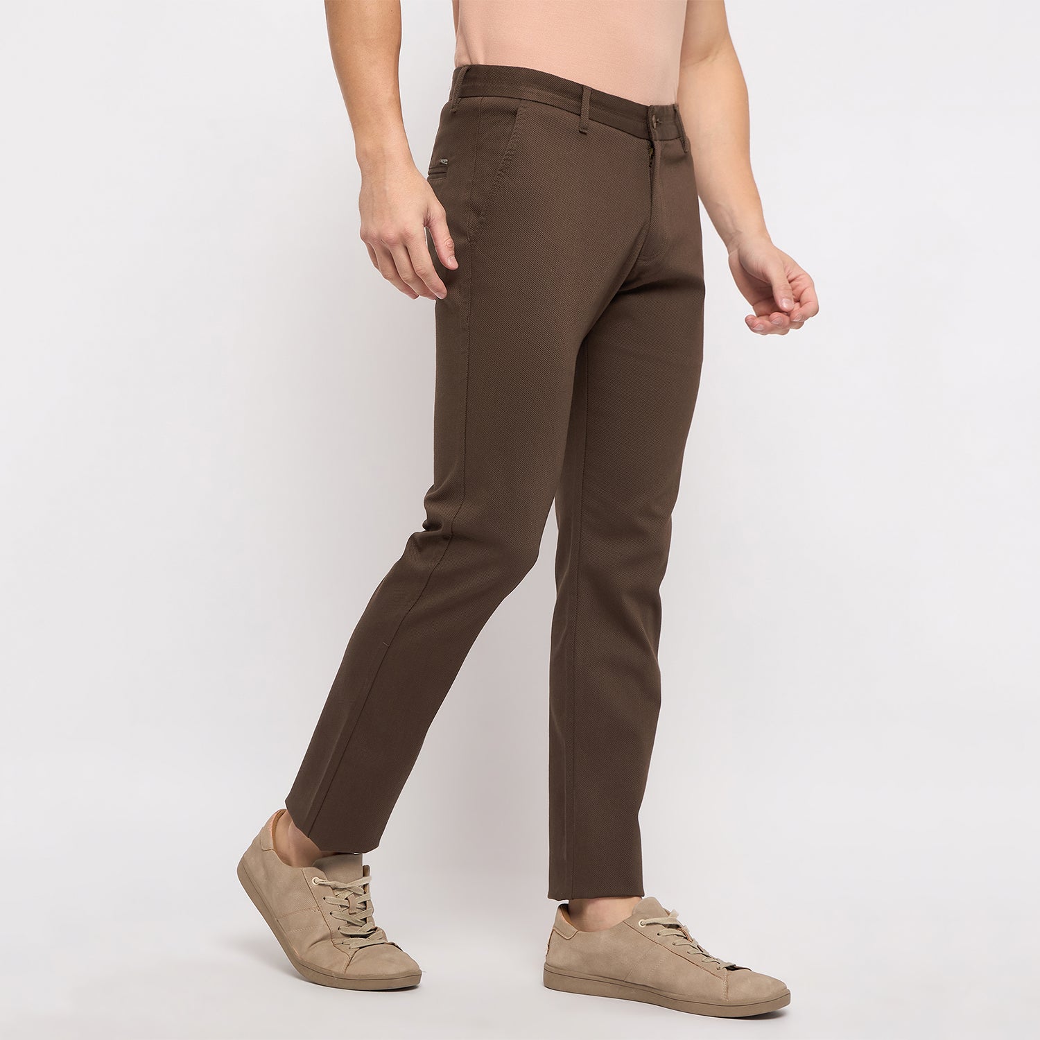 Duke Urban Men Flatfront Narrowfit Chinos Trousers (SDT4596)