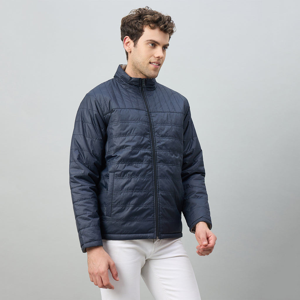 Duke Urban Men Reversible High Neck Regular Jacket (OSDZ9292)
