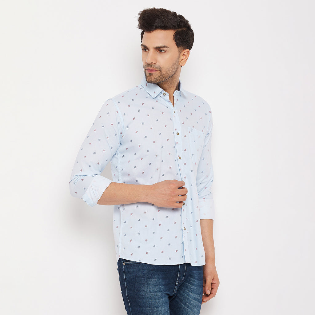 Duke Stardust Men Full Sleeve Cotton Shirt (SDO8PRT)