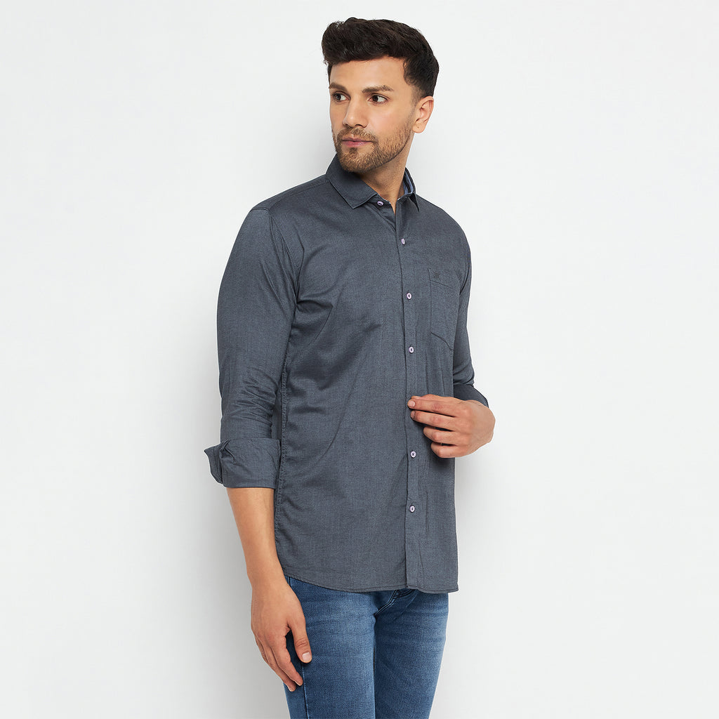 Duke Stardust Men Full Sleeve Cotton Shirt (SDO88BCO)