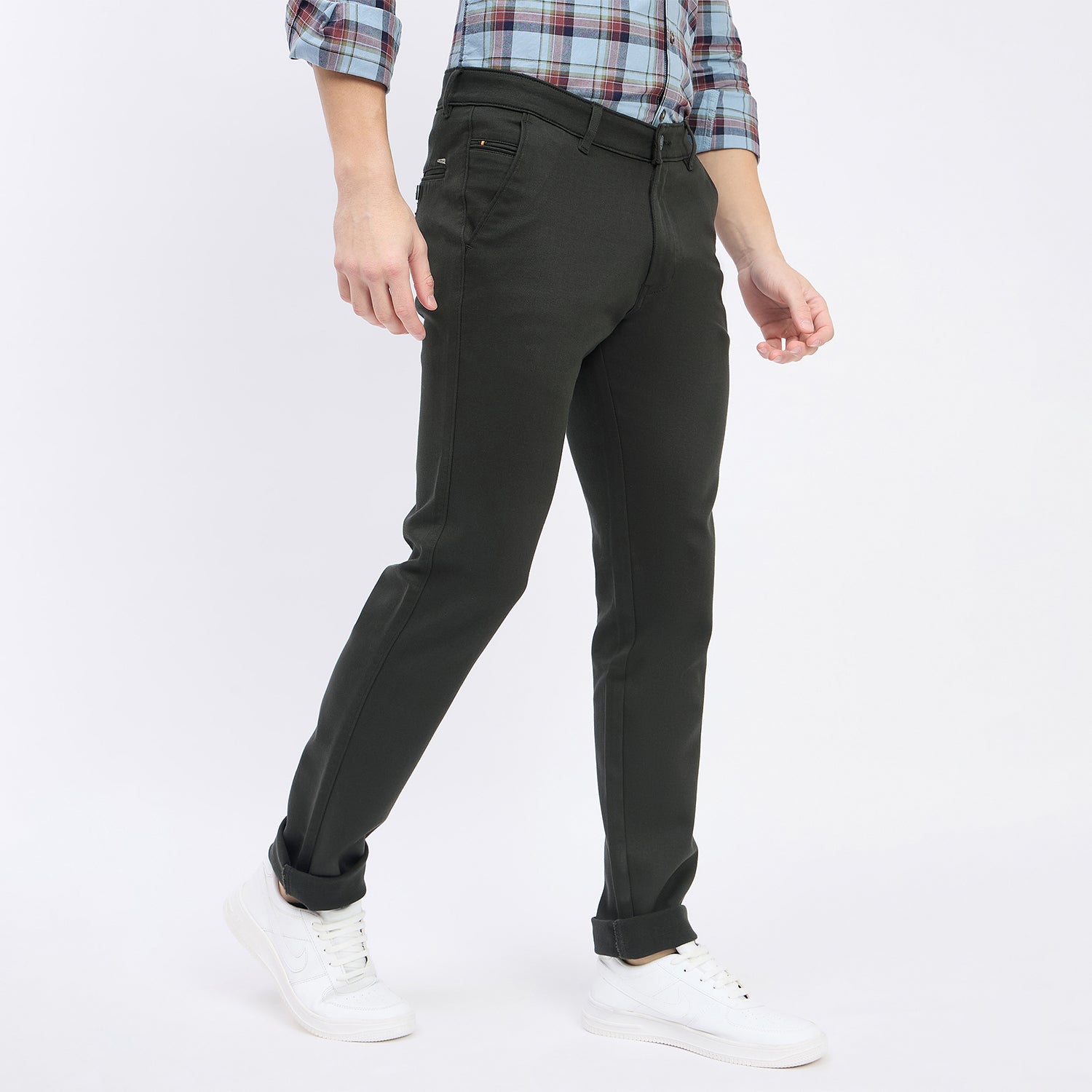 Duke Urban Men Flatfront Narrowfit Chinos Trousers (SDT4592)