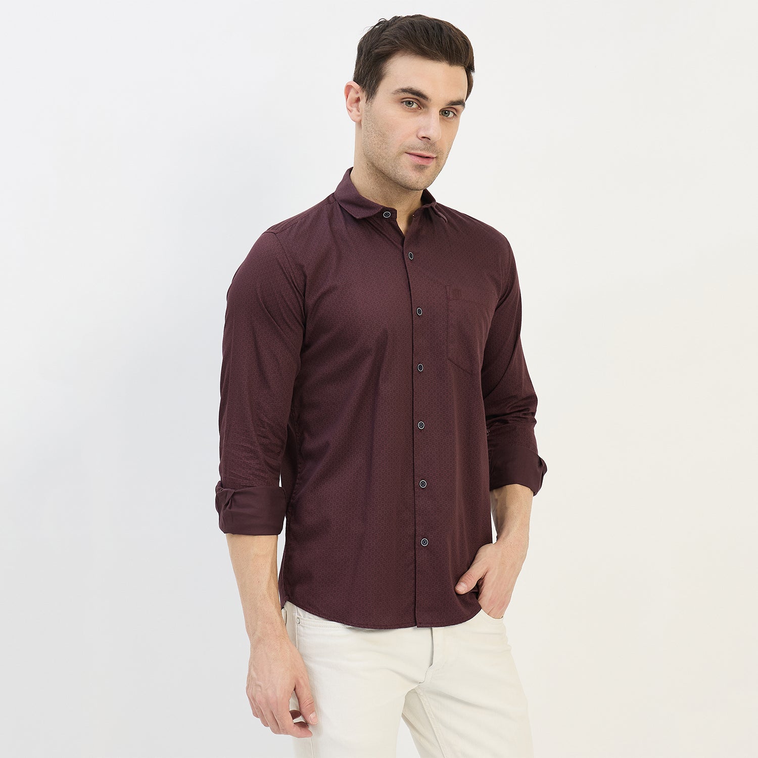 Duke Urban Men Full Sleeve Cotton Shirt (SDO5PRSC)