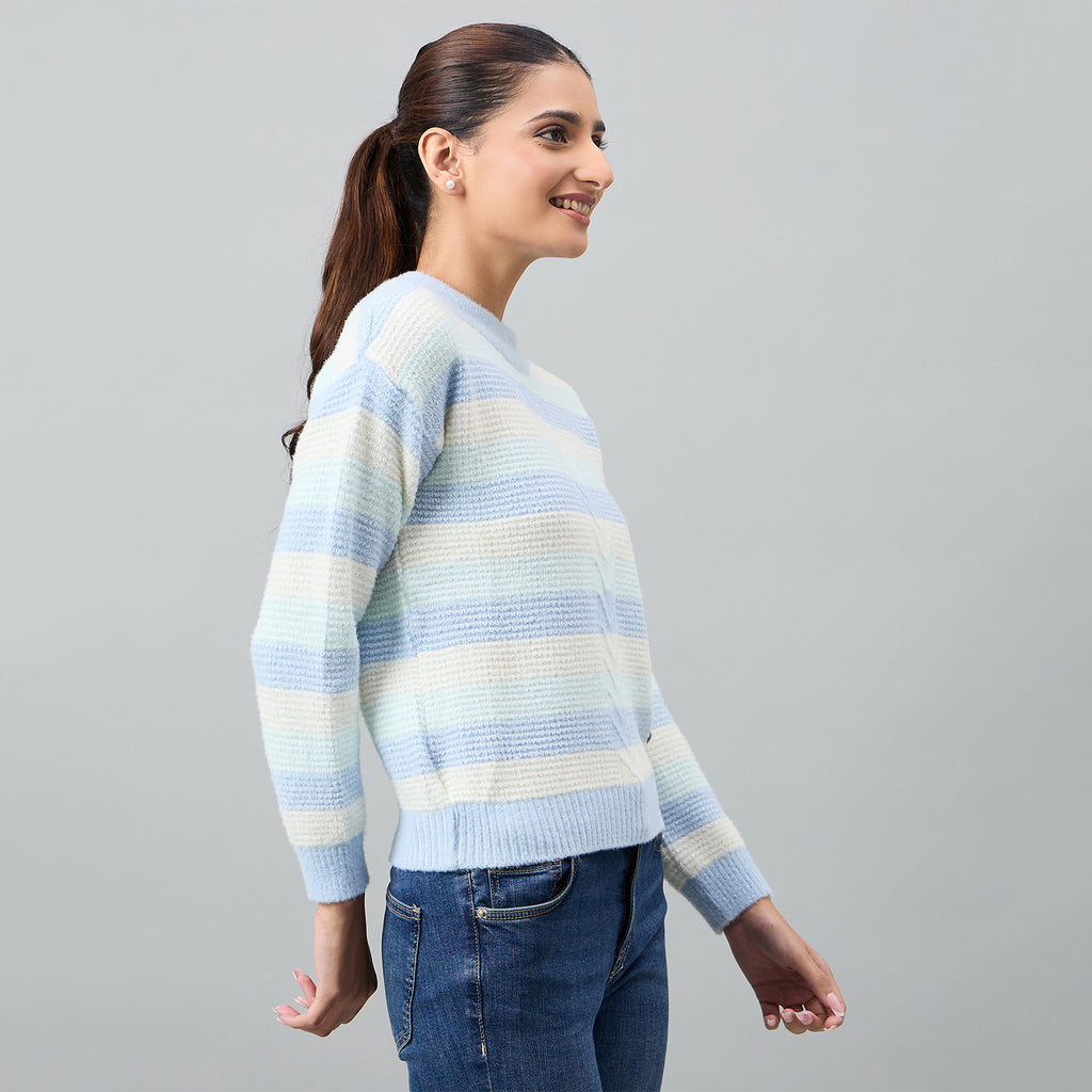 Duke Urban Women Full Sleeve RoundNeck Pullover (SDS1394)