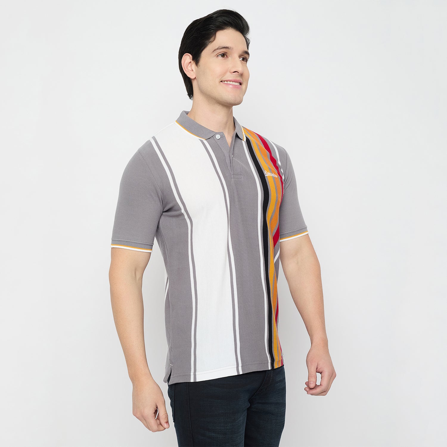 Duke Urban Men Half Sleeve Cotton Polo Tshirt (LF7477)