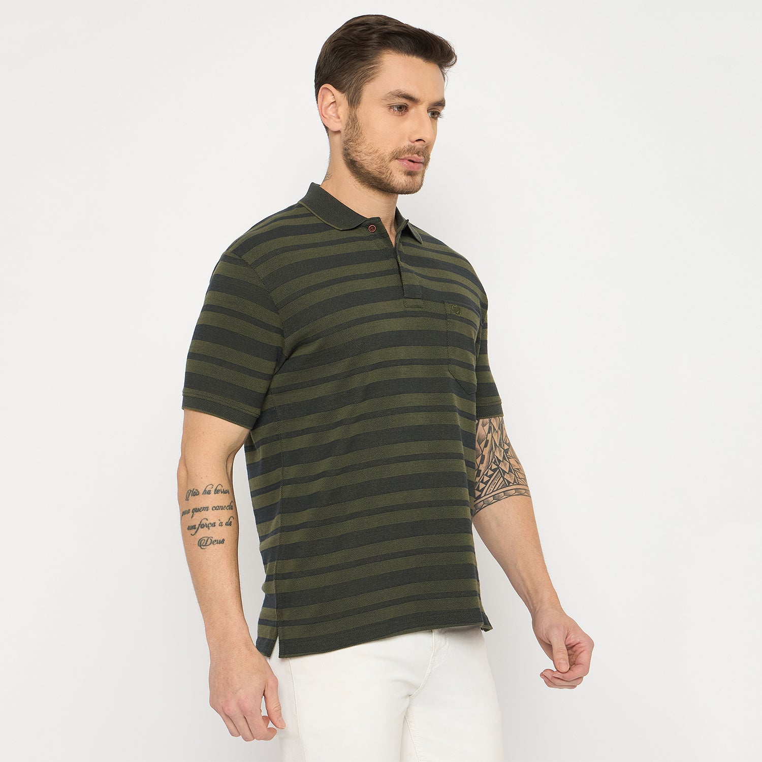Duke Urban Men Regular Polo Tshirt (LF7347)