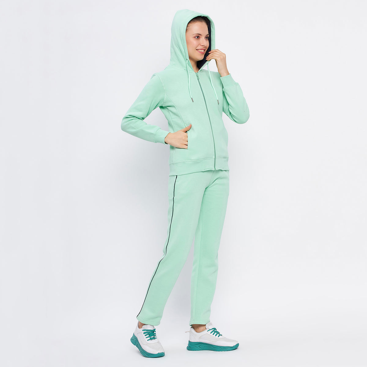 Duke Urban Women Solid Track Suit (LFX798)