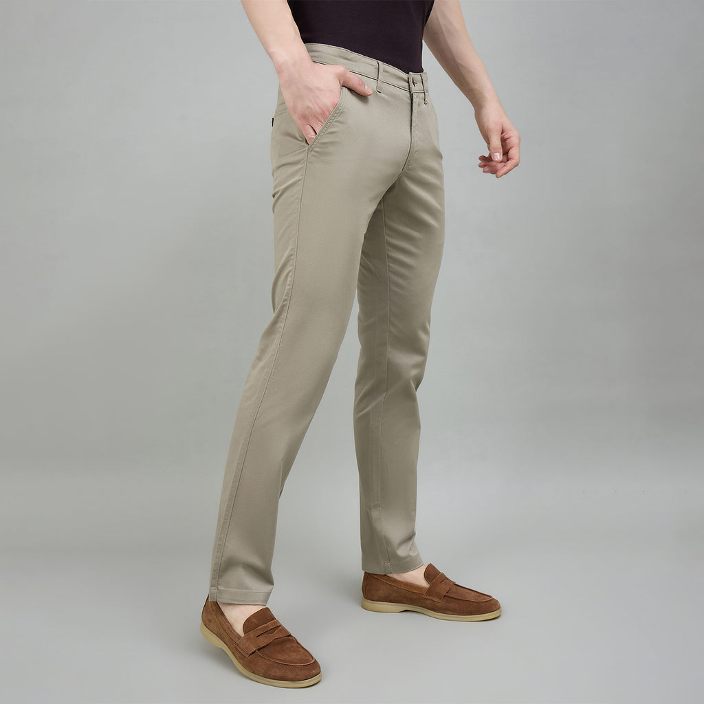 Duke Urban Men Flatfront Narrowfit Non-denim Casual Trouser (SDT4667)