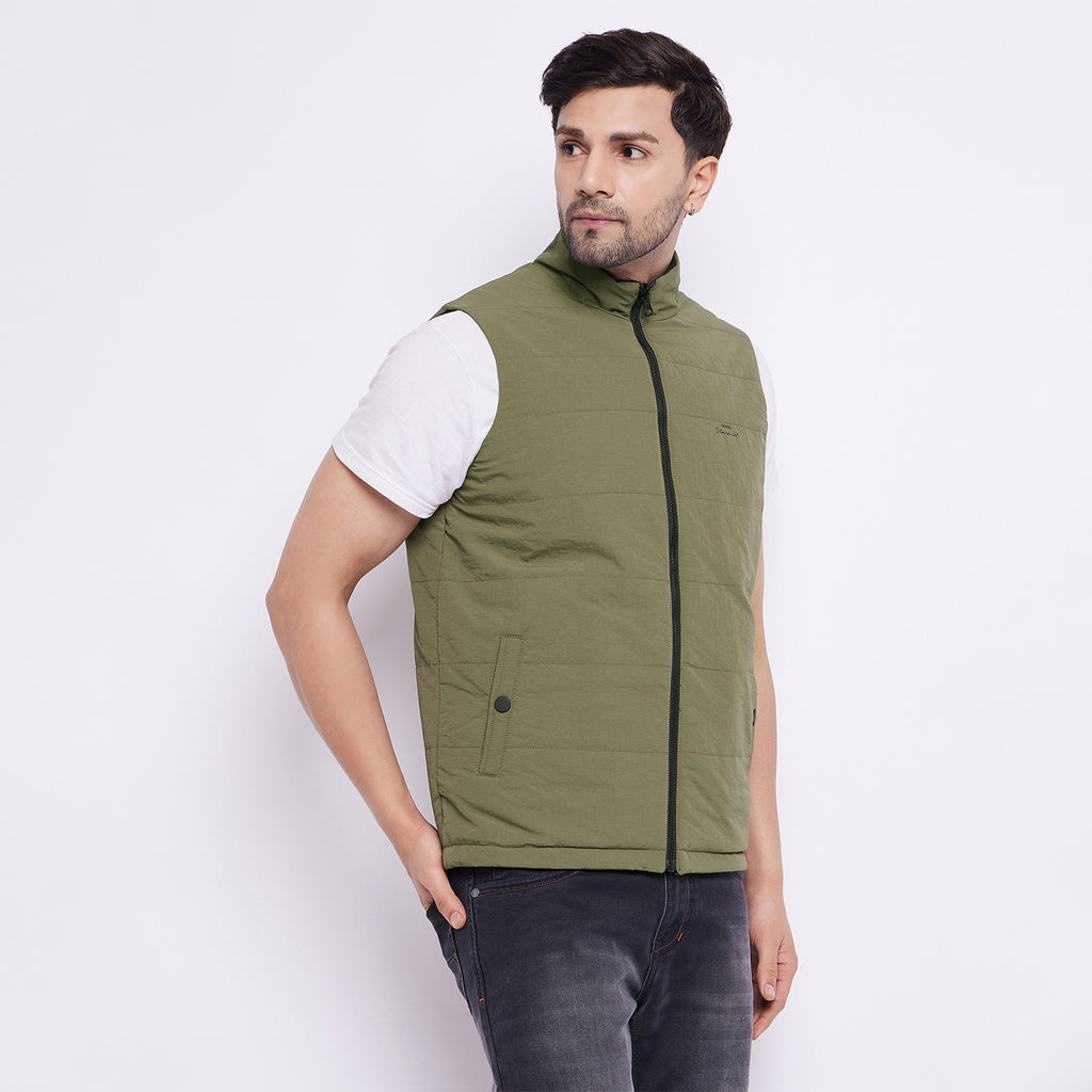 Duke Stardust Men Sleeveless Reversible Jacket (SDZ3054)