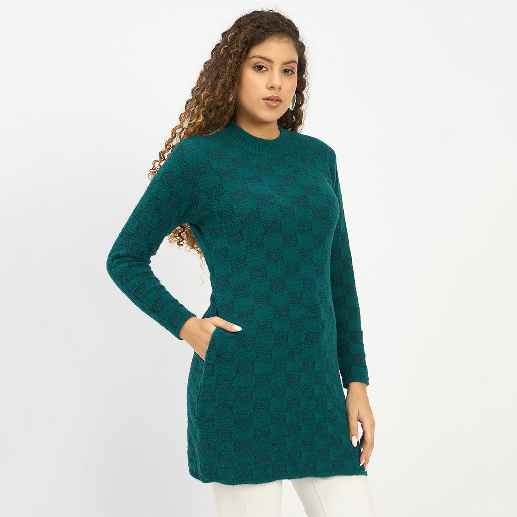 Duke Urban Women Full Sleeve Round Neck Sweater (SDS1256C)