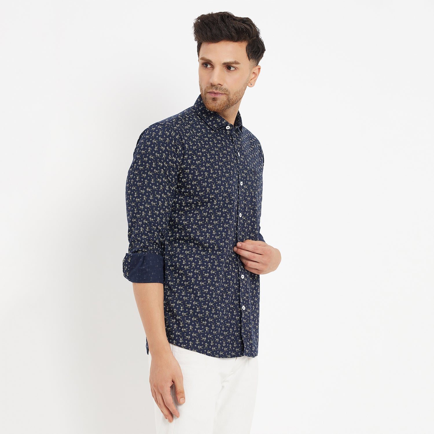 Duke Urban Men Full Sleeve Cotton Shirts (SDO8PROG)