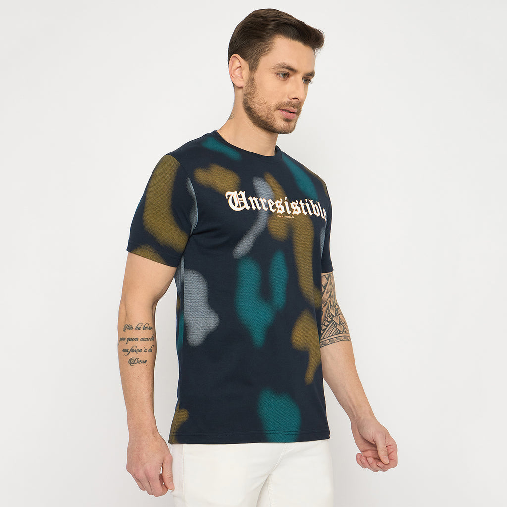 Duke Urban Men Half Sleeve Cotton Tshirt (LF7417)