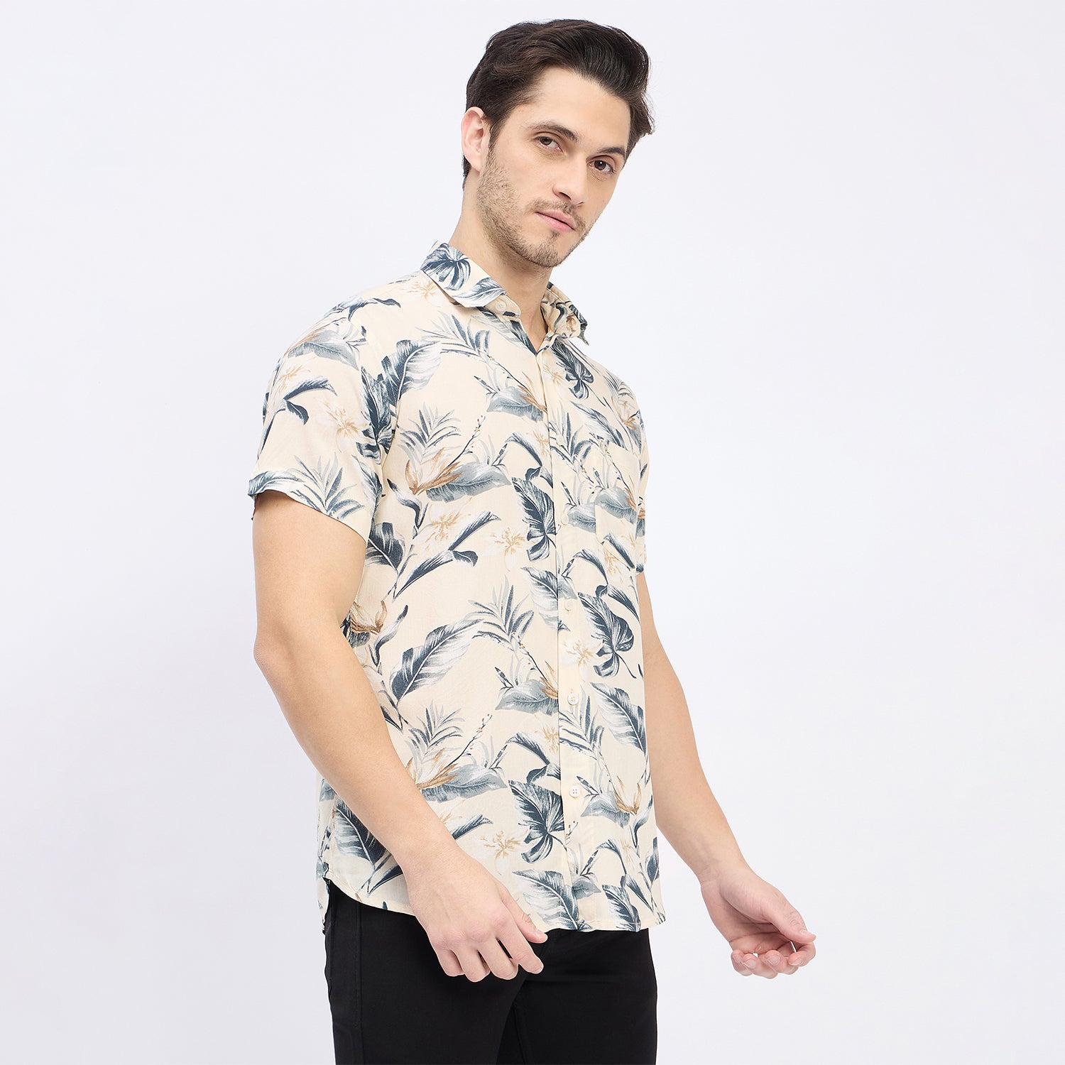 Duke Urban Men Half Sleeve Cotton Shirt (SDO2PRRC)