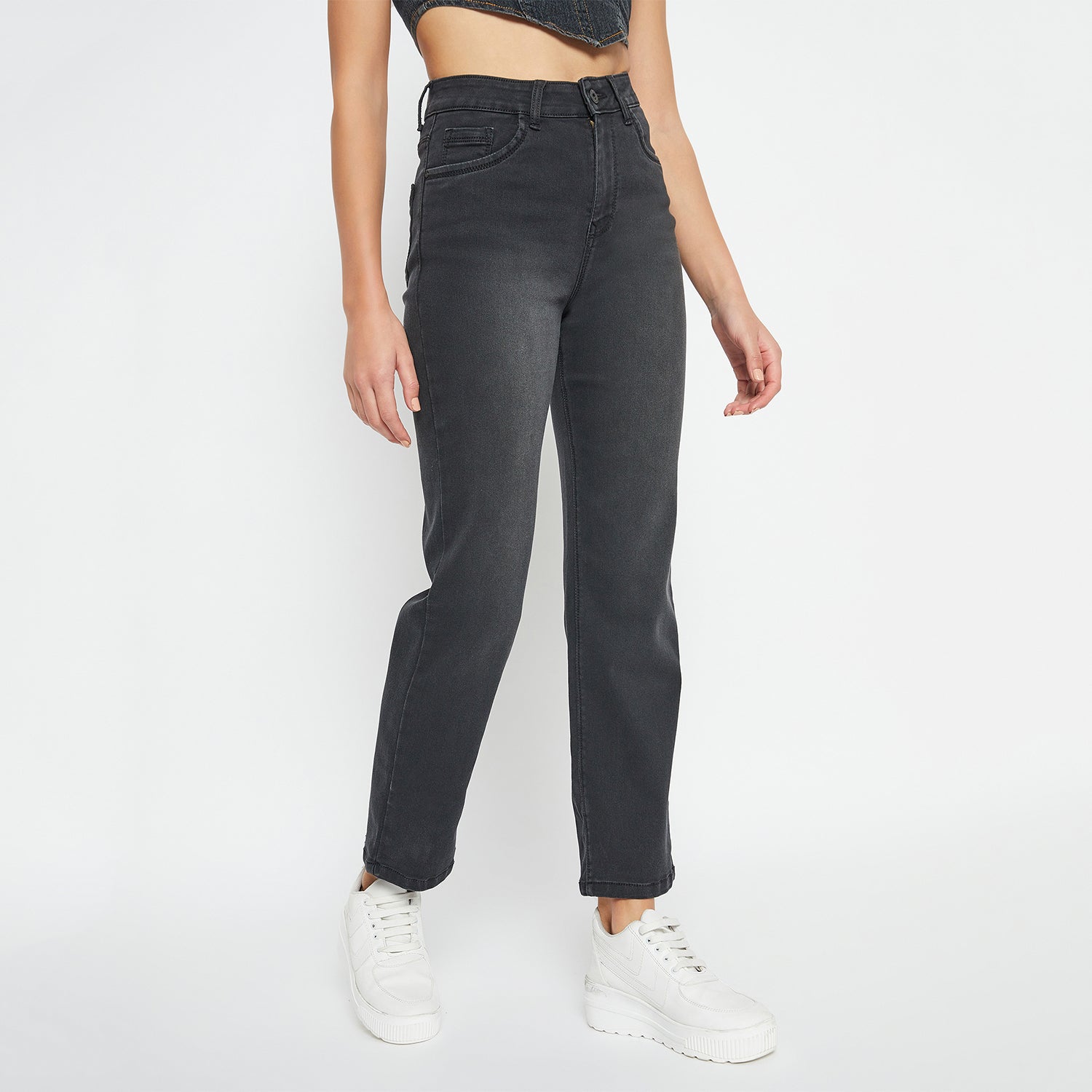 Duke Urban Women Boot Cut Stretchable Jeans (SDD6747)