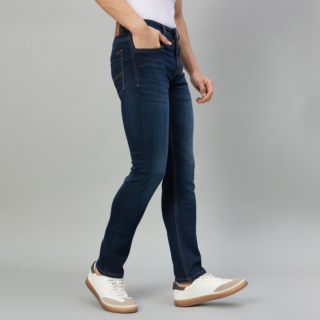 Duke Men Narrow Fit Stretchable Jeans (SDD9246N)