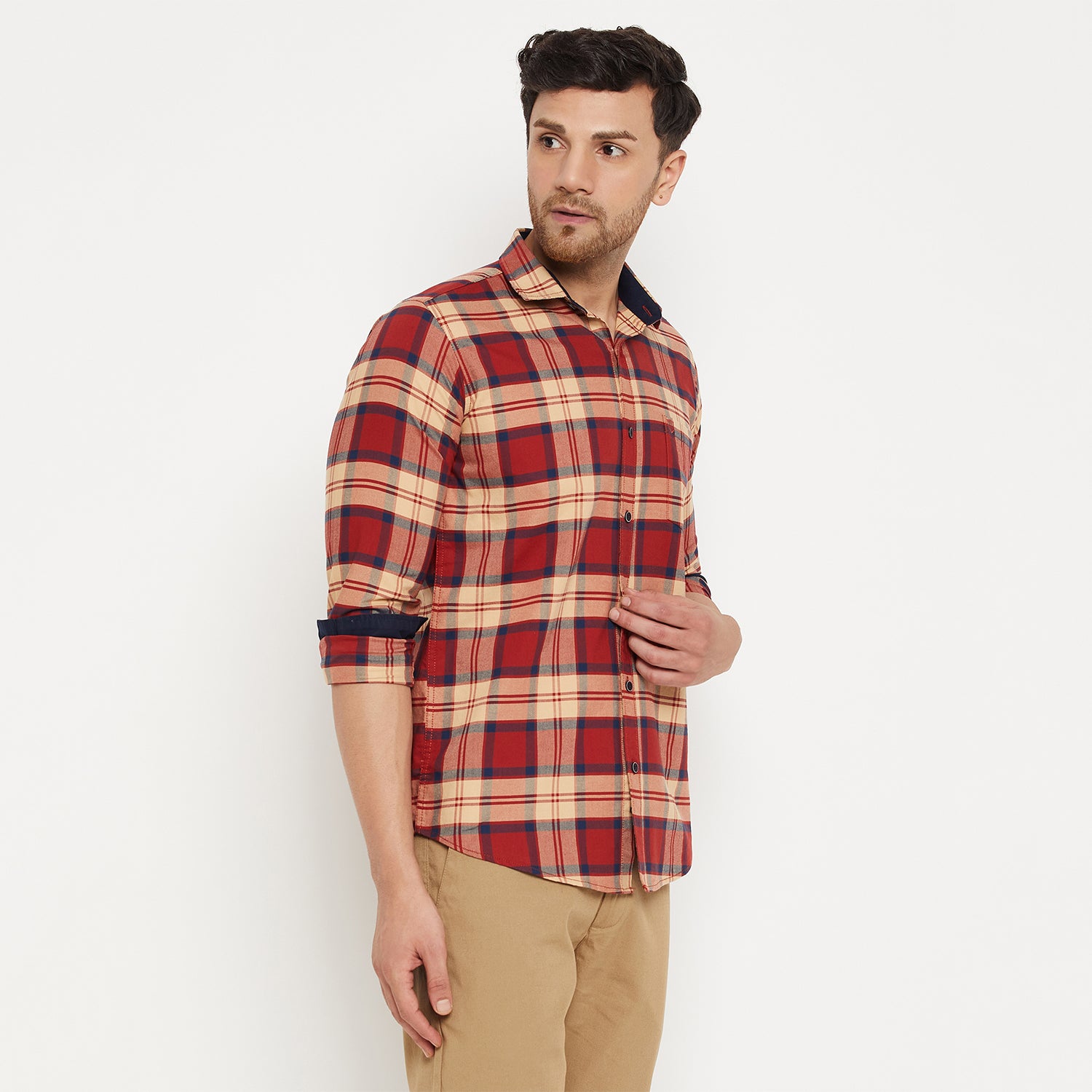Duke Urban Men Full Sleeve Cotton Shirt (SDO5CKOM)